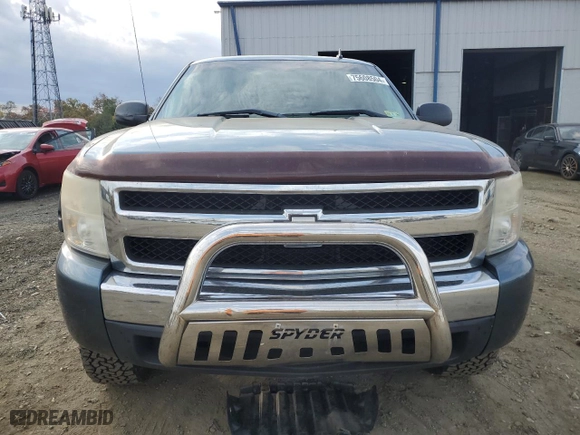 2010 Chevrolet Silverado 1500 LS with VIN 3GCRKREA8AG267522, listed as a Copart auction lot 75608504 with 154,917 mi miles and Salvage Title. Bid and sale history available at carsss.com. Image 5.