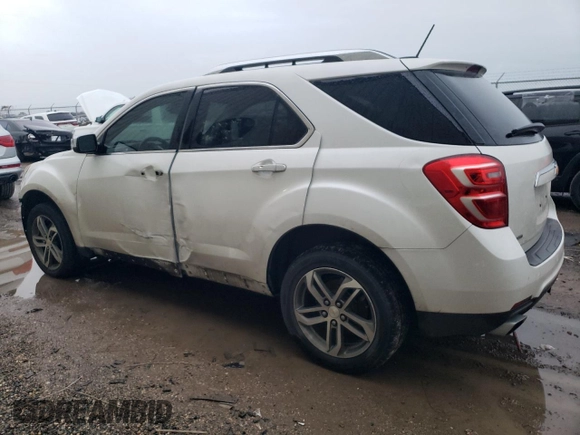 2016 Chevrolet Equinox LTZ with VIN 2GNFLGE36G6149986, listed as a Copart auction lot 88251995 with 124,522 mi miles and Salvage Title. Bid and sale history available at carsss.com. Image 2.