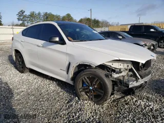 2019 BMW X6 xDrive35i with VIN 5UXKU2C5XK0Z65384, listed as a Copart auction lot 46660415 with 89,984 mi miles and Salvage Title. Bid and sale history available at carsss.com. Image 4.