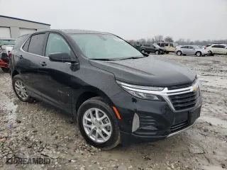 2024 Chevrolet Equinox LT with VIN 3GNAXTEG9RL307360, listed as a Copart auction lot 43205625 with 18,636 mi miles and Salvage Title. Bid and sale history available at carsss.com. Image 4.