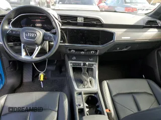 2019 Audi Q3 S line Premium Plus with VIN WA1EECF37K1064912, listed as a Copart auction lot 45035173 with 22,442 mi miles. Bid and sale history available at carsss.com. Image 8.