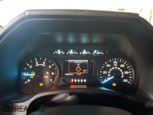 2018 Ford F-150 XL with VIN 1FTEW1EP9JFA75844, listed as a Copart auction lot 43966835 with 133,839 mi miles and Salvage title. Bid and sale history available at DreamBid. Image 9.