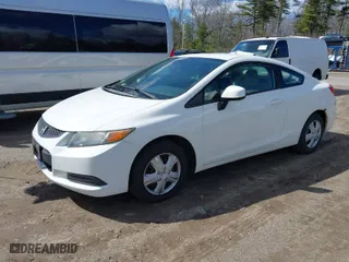 2012 Honda Civic Cpe LX with VIN 2HGFG3B50CH558982, listed as a IAAI auction lot 41908368 with 202,353 mi miles. Bid and sale history available at carsss.com. Image 2.