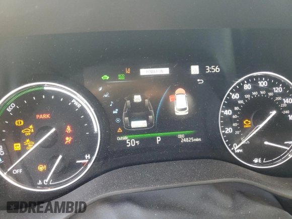 2023 Toyota Sienna Platinum with VIN 5TDESKFC7PS090512, listed as a Copart auction lot 85953464 with 24,825 mi miles and Salvage Title. Bid and sale history available at DreamBid. Image 9.
