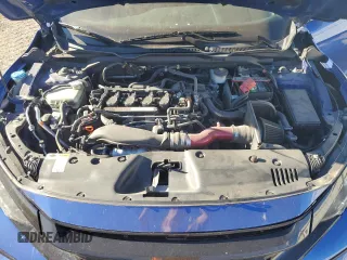 2018 Honda Civic Si Coupe with VIN 2HGFC3A54JH757074, listed as a Copart auction lot 80160644 with 121,333 mi miles and Salvage Title. Bid and sale history available at carsss.com. Image 12.