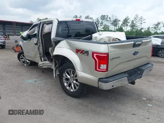 2017 Ford F-150 XL with VIN 1FTEW1EF7HFA56775, listed as a IAAI auction lot 42420207 with 134,648 mi miles and . Bid and sale history available at DreamBid. Image 3.