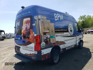 2022 Mercedes-Benz Sprinter with VIN W1Y8EB3Y6NT093478, listed as a Copart auction lot 55573435 with 54,663 mi miles and Salvage Title. Bid and sale history available at DreamBid. Image 3.