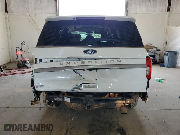 2022 Ford Expedition XLT with VIN 1FMJU1JTXNEA07101, listed as a Copart auction lot 56622645 with 53,971 mi miles and Salvage title. Bid and sale history available at DreamBid. Image 6.