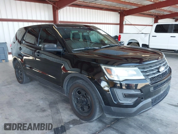 2016 Ford Police Interceptor Utility z VIN 1FM5K8AR9GGA19543, wystawiony jako IAAI lot #42487425 z przebiegiem 194 721 mil mil oraz . Historia ofert i sprzedaży dostępna na DreamBid. Obrazek 1.