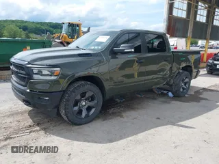 2021 Ram 1500 Big Horn with VIN 1C6SRFFT1MN669218, listed as a IAAI auction lot 42366224 with 50,230 mi miles and . Bid and sale history available at DreamBid. Image 17.