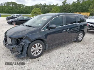 2014 Honda Odyssey EX-L with VIN 5FNRL5H69EB019708, listed as a Copart auction lot 59161215 with 189,467 mi miles and Clean title. Bid and sale history available at DreamBid. Image 1.