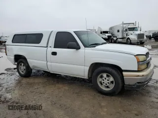 2004 Chevrolet Silverado 1500 Work Truck with VIN 1GCEC14X74Z226659, listed as a Copart auction lot 42877545 with 348,475 mi miles and Salvage Title. Bid and sale history available at carsss.com. Image 4.