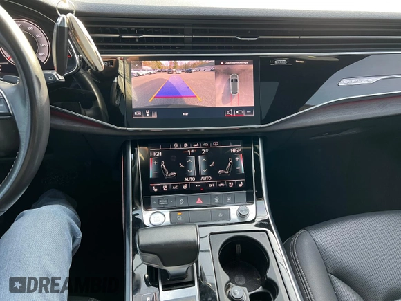 2019 Audi Q8 Premium Plus with VIN WA1EVAF17KD036223, listed as a Copart auction lot 83887104 with 111,391 mi miles and Clean Title. Bid and sale history available at carsss.com. Image 10.