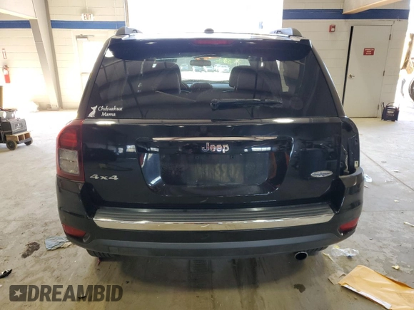 2016 Jeep Compass High Altitude Edition with VIN 1C4NJDEBXGD696289, listed as a Copart auction lot 53302455 with 62,769 mi miles and Salvage Title. Bid and sale history available at carsss.com. Image 6.