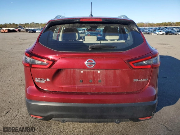 2021 Nissan Rogue Sport SL with VIN JN1BJ1CWXMW421421, listed as a Copart auction lot 44931355 with 40,386 mi miles and Salvage Title. Bid and sale history available at carsss.com. Image 6.