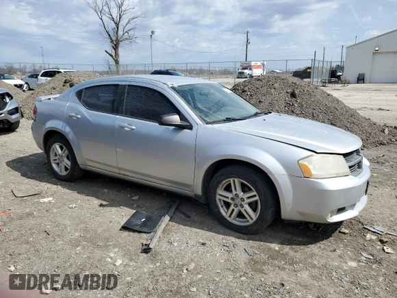 2008 Dodge Avenger SXT with VIN 1B3LC56K58N203931, listed as a Copart auction lot 50943335 with 206,897 mi miles and Salvage Title. Bid and sale history available at carsss.com. Image 4.