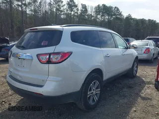 2017 Chevrolet Traverse LT with VIN 1GNKRGKD0HJ192931, listed as a IAAI auction lot 41692850 with 129,266 mi miles and . Bid and sale history available at DreamBid. Image 4.