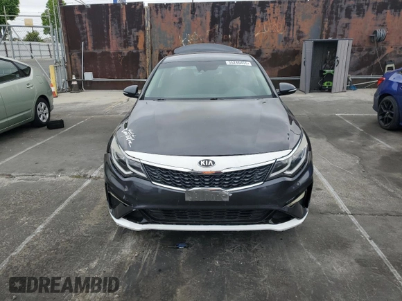 2019 Kia Optima LX with VIN 5XXGT4L38KG327847, listed as a Copart auction lot 55246455 with 88,649 mi miles and Salvage Title. Bid and sale history available at carsss.com. Image 5.