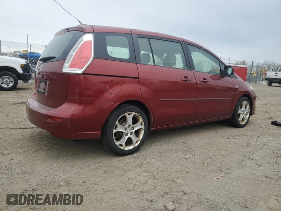 2009 Mazda 5 Touring with VIN JM1CR29L690337071, listed as a Copart auction lot 52685145 with 172,874 mi miles and Clean Title. Bid and sale history available at carsss.com. Image 3.