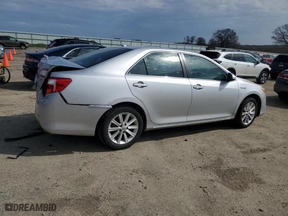 2014 Toyota Camry Hybrid LE with VIN 4T1BD1FK4EU117782, listed as a Copart auction lot 53454985 with 0 mi miles and Non Repairable. Bid and sale history available at carsss.com. Image 3.