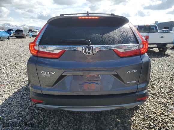 2018 Honda CR-V Touring with VIN 2HKRW2H95JH617435, listed as a Copart auction lot 51642445 with 82,698 mi miles and Salvage Title. Bid and sale history available at carsss.com. Image 6.