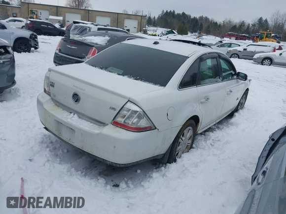2008 Mercury Sable Premier с VIN 1MEHM43W18G611106, выставлен на аукционе IAAI как лот 41468725 с пробегом 161 234 миль миль и . История ставок и продаж доступна на DreamBid. Изображение 4.