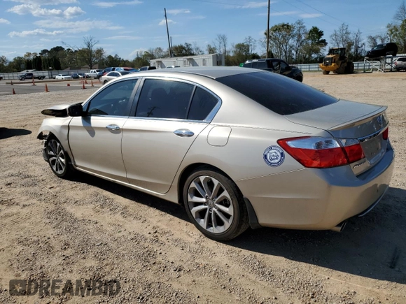 2013 Honda Accord Sport with VIN 1HGCR2F51DA075602, listed as a Copart auction lot 50465775 with 99,089 mi miles and Salvage Title. Bid and sale history available at DreamBid. Image 2.