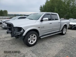 2015 Ram 1500 Laramie Limited with VIN 1C6RR7PT9FS556253, listed as a Copart auction lot 65618915 with 126,110 mi miles and Salvage title. Bid and sale history available at DreamBid. Image 1.