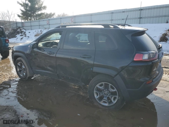 2019 Jeep Cherokee Trailhawk with VIN 1C4PJMBX3KD253600, listed as a Copart auction lot 46425305 with 155,970 mi miles and Clean Title. Bid and sale history available at carsss.com. Image 2.