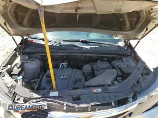 2013 Kia Sorento LX with VIN 5XYKT3A61DG372659, listed as a Copart auction lot 57787855 with 61,489 mi miles and Salvage title. Bid and sale history available at DreamBid. Image 12.