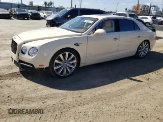 2014 Bentley Flying Spur with VIN SCBEC9ZAXEC095785, listed as a Copart auction lot 46089425 with 23,435 mi miles and Salvage Title. Bid and sale history available at DreamBid. Image 1.