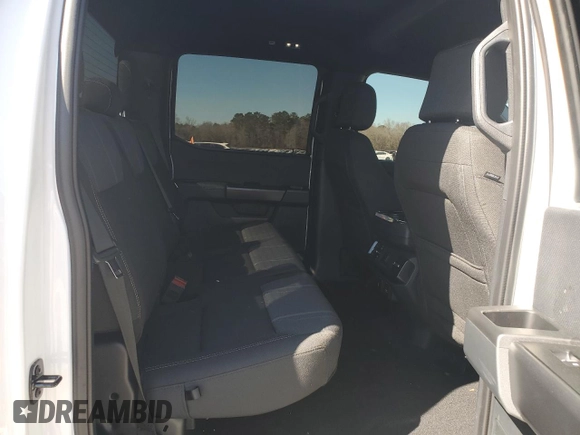 2024 Ford F-150 STX with VIN 1FTFW2L59RKE14875, listed as a Copart auction lot 46868435 with 7,777 mi miles and Salvage Title. Bid and sale history available at carsss.com. Image 10.