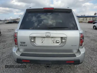 2008 Honda Pilot EX-L with VIN 5FNYF28728B002229, listed as a Copart auction lot 44395995 with Not Provided miles and Salvage Title. Bid and sale history available at DreamBid. Image 6.