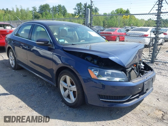 2013 Volkswagen Passat SE z VIN 1VWBN7A36DC047286, wystawiony jako IAAI lot #42243855 z przebiegiem 65 386 mil mil oraz . Historia ofert i sprzedaży dostępna na DreamBid. Obrazek 1.