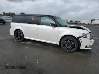 2014 Ford Flex SEL z VIN 2FMGK5C84EBD45430, wystawiony jako Copart lot #53736915 z przebiegiem 153 249 mil mil oraz Szkody całkowita. Historia ofert i sprzedaży dostępna na DreamBid. Obrazek 4.