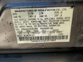 2006 Nissan Maxima 3.5 SE with VIN 1N4BA41E16C853883, listed as a Copart auction lot 77401494 with 136,687 mi miles and Salvage Title. Bid and sale history available at carsss.com. Image 12.