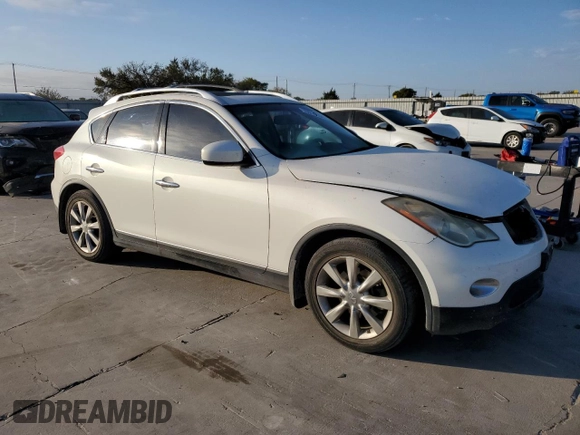 2008 Infiniti EX Journey with VIN JNKAJ09E38M305995, listed as a Copart auction lot 76916694 with 149,586 mi miles and Salvage Title. Bid and sale history available at DreamBid. Image 4.