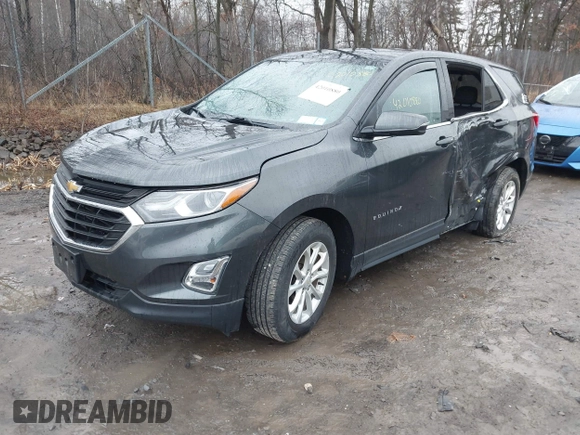 2019 Chevrolet Equinox LT with VIN 2GNAXUEV4K6106092, listed as a IAAI auction lot 42010880 with 66,011 mi miles and . Bid and sale history available at DreamBid. Image 2.