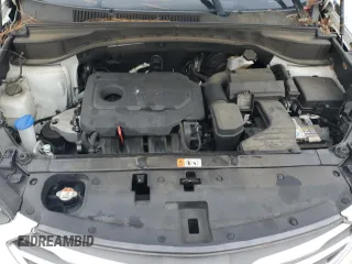 2018 Hyundai Santa Fe 2.4L z VIN 5NMZT3LB5JH092883, wystawiony jako Copart lot #48522495 z przebiegiem 69 745 mil mil oraz Szkoda całkowita • Salvage title. Historia ofert i sprzedaży dostępna na DreamBid. Obrazek 12.