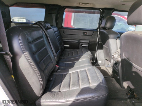 2006 Hummer H2 with VIN 5GRGN23U26H121003, listed as a Copart auction lot 74844994 with 0 mi miles and Salvage Title. Bid and sale history available at carsss.com. Image 10.