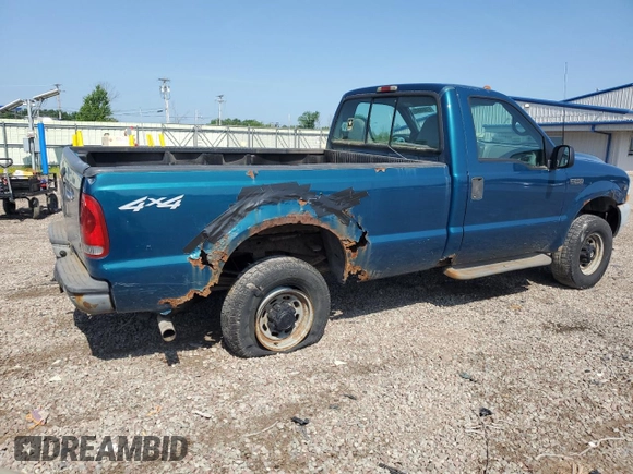 2002 Ford F-250 XL with VIN 1FTNF21L22ED66380, listed as a Copart auction lot 61866605 with 101,152 mi miles and Clean title. Bid and sale history available at DreamBid. Image 3.
