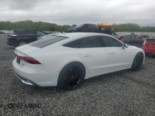 2019 Audi A7 Premium Plus with VIN WAUR2AF28KN019933, listed as a Copart auction lot 51950165 with 52,565 mi miles and Clean Title. Bid and sale history available at carsss.com. Image 3.