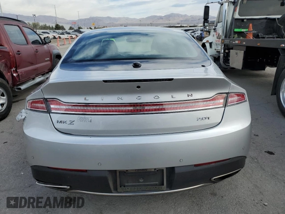 2019 Lincoln MKZ Standard with VIN 3LN6L5A97KR617633, listed as a Copart auction lot 50662445 with 35,652 mi miles and Salvage Title. Bid and sale history available at carsss.com. Image 6.