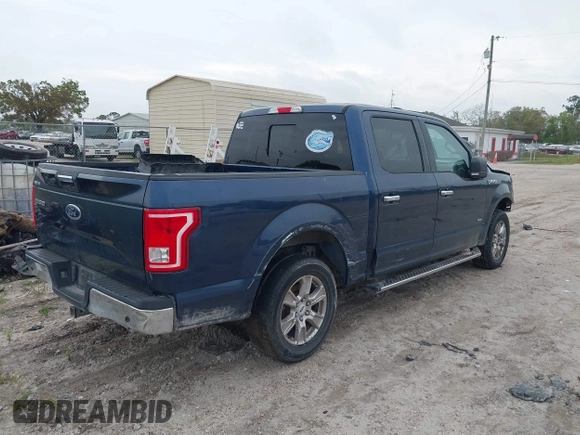 2016 Ford F-150 XL with VIN 1FTEW1CP3GKE81556, listed as a IAAI auction lot 41729080 with 145,506 mi miles and . Bid and sale history available at carsss.com. Image 4.