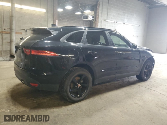 2017 Jaguar F-Pace 35t Premium with VIN SADCJ2BV4HA489317, listed as a Copart auction lot 54831305 with 61,402 mi miles and Salvage Title. Bid and sale history available at DreamBid. Image 3.