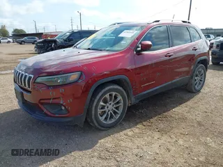 2019 Jeep Cherokee Latitude Plus with VIN 1C4PJLLBXKD444248, listed as a IAAI auction lot 42383148 with 114,532 mi miles and . Bid and sale history available at DreamBid. Image 17.