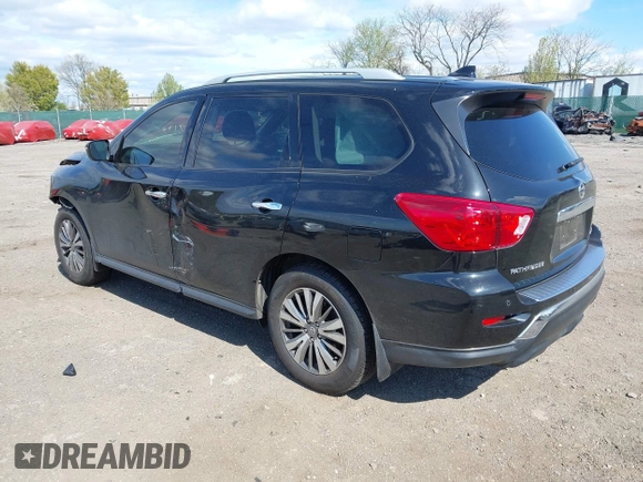 2020 Nissan Pathfinder SV with VIN 5N1DR2BNXLC650206, listed as a IAAI auction lot 42042927 with 40,478 mi miles and . Bid and sale history available at DreamBid. Image 3.
