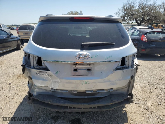 2016 Hyundai Santa Fe SE with VIN KM8SM4HF9GU146828, listed as a Copart auction lot 52785085 with 142,126 mi miles and Salvage Title. Bid and sale history available at carsss.com. Image 6.