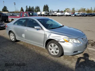 2007 Toyota Camry CE with VIN 4T1BE46K27U163080, listed as a Copart auction lot 47892755 with 90,381 mi miles and Salvage Title. Bid and sale history available at carsss.com. Image 4.