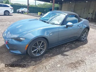 2017 Mazda MX-5 Miata Grand Touring with VIN JM1NDAD76H0123546, listed as a IAAI auction lot 42730223 with 120,335 mi miles and . Bid and sale history available at DreamBid. Image 17.